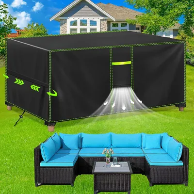 Produktbild von Abdeckung Gartenmöbel - 242x162x100cm - wetterfest
