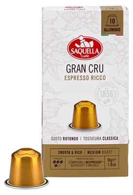 Obrázek produktu pro Grand Cru 10 kapslí, 100 % Arabica, intenzivní chuť, kompatibilní s přístroji Nespresso®*
