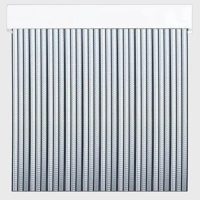 Immagine prodotto di Tenda per veranda in alluminio 100 cm x 210 cm, nera trasparente