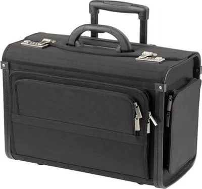 Produktbild von Dermata Pilotenkoffer 49 cm Laptopfach Schwarz