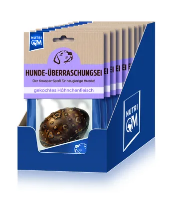 Produktbild von NutriQM Hunde-Überraschungsei 5 x 60g