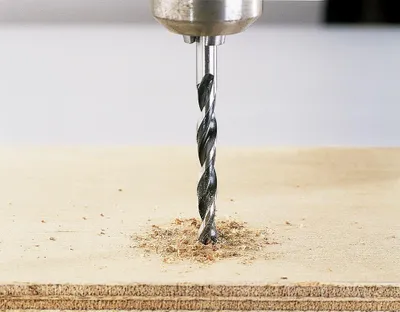Produktbild von wolfcraft GmbH 1 Holzspiralbohrer, Bohrer, 5 mm, 86 mm, 5 mm, 5,2 cm, Chrom-Vanadium-Stahl (Cr-V)