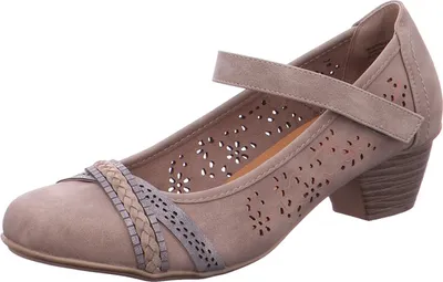 Produktbild von Pumps EUR 36 mit Klettverschluss und Trotteurabsatz, Absatzhöhe 4 cm