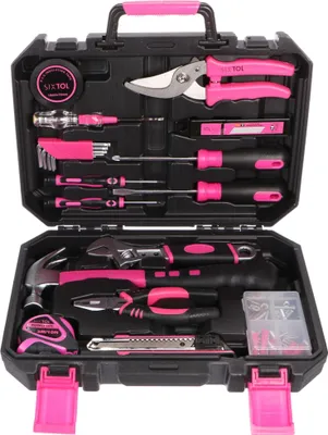 Image de Sixtol HOME PINK 88 set d'outils