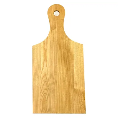 Produktbild von Schneidebrett aus Naturholz 30x14x1cm Küchenbrett Holz Schneide Brett Servierbrett Brettchen Frühstücksbrett