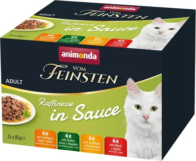 Immagine prodotto di Animonda Cat - Sacchetto Vom Feinsten Adult Mixpack | 24x85g (confezione da 4)