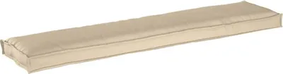Image de vidaXL Coussin palette Beige 180 x 40 x 8 cm Tissu Oxford