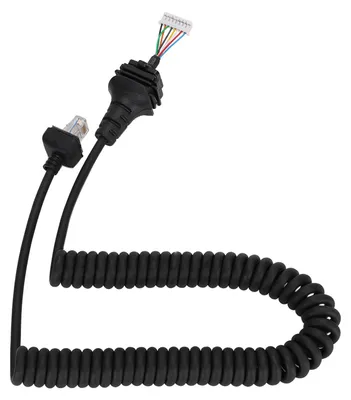 Obrázok produktu pre Náhradný kábel pre ručný mikrofón, kompatibilný s rádiovým mikrofónom ICOM HM-152