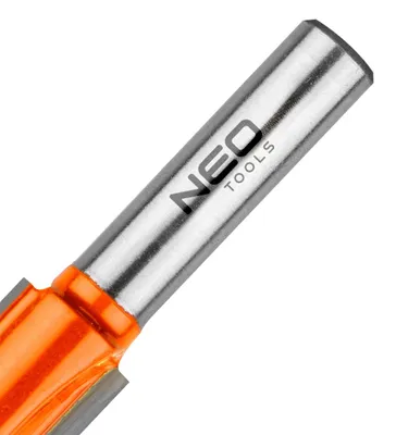 Imagen del producto de Fresa recta con cojinete inferior, larga, de carburo de tungsteno (TCT), 13 x 50 mm, vástago de 8 mm
