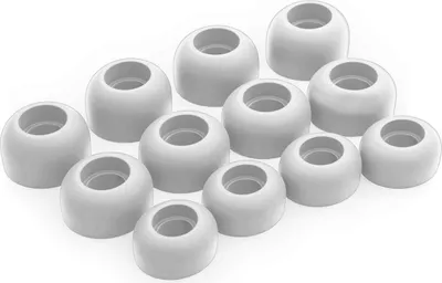 Produktbild von 12 x Silikon Ohrstöpsel Ohrhörer Gummi Tipps Für Samsung Galaxy Buds Pro 1 Kopfhörer Ohrhörer in Weiß