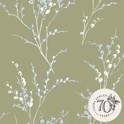 Produktbild von Laura Ashley Vliestapete Weidenkätzchen 1000x52cm