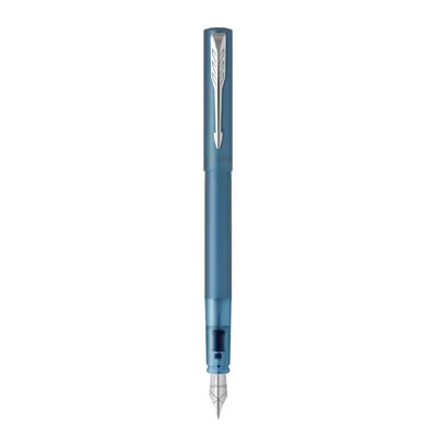 Produktbild von Parker Vector XL, Türkis, Kartuschenfüllsystem, Blau, Edelstahl, Medium, Beidhändig
