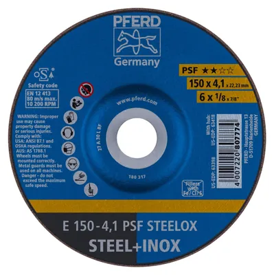 Produktbild von PFERD 62015520, 15 cm, 2,22 cm, 4,1 mm, 10200 RPM, 10 Stück(e)