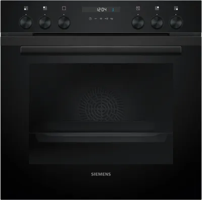 Siemens HE217GBB3 iQ500, Einbau-Herd 60 x 60 cm, Elektrokochfeld-kompatibel, humidClean