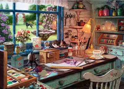 Produktbild von Ravensburger My Haven No 1. The Craft Shed, 1000 Stück(e), andere