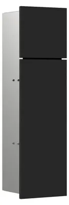 Zdjęcie produktu dla emco asis moduł pure WC, 2-częściowy drewniany front, podtynkowy, lewy ogranicznik, 600x170mm, 975551402