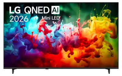 Produktbild von LG QNED AI MiniLED 65QNED70B6C, 165,1 cm (65"), 3840 x 2160 Pixel, QNED MiniLED, Smart-TV, WLAN, Schwarz