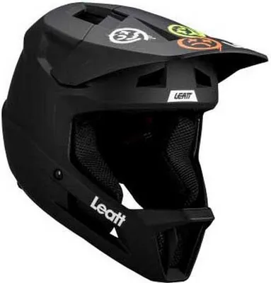 Produktbild von Leatt Gravity 1.0 V25 Downhillhelm Schwarz 2XS Schwarz 2XS