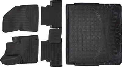 Image de 3D Tapis en caoutchouc pour Peugeot 3008 mk2 2017-2024 et bac de coffre NORM