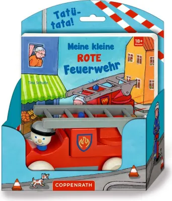 Produktbild von Meine kleine rote Feuerwehr. Mit Holzauto