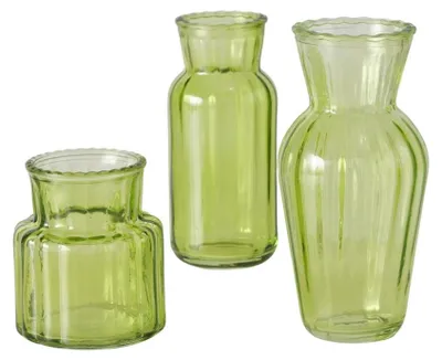Produktbild von Boltze Home Vase Tilla 3-teilig grün