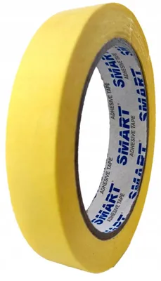 Produktbild von Smart Abdeckband Malerkrepp 19mm 50m gelb Papier
