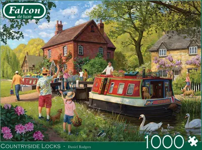 Produktbild von Countryside Locks - 1000 Teile