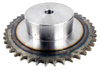 Image de Pignon 08B, 43 dents, avec moyeu, trempé, P : 12,7, 1/2″ Ozdowski, à une rangée