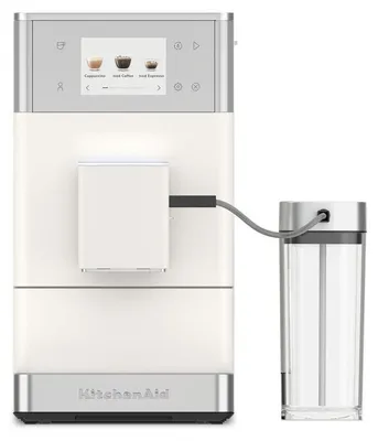 Produktbild von KitchenAid Kaffeevollautomat KF4 mit Iced Coffee-Funktion Porcelain White