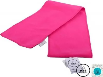 Produktbild von Kinder Schal aus Microfleece - Fuchsia - 140 x 16 cm - Wärmender Kinderschal für kalte Tage