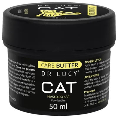 Zdjęcie produktu dla Dr Lucy – Cat Care Butter 50 Ml Krem Pielęgnacyjny
