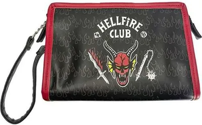 Produktbild von Stranger Things Kosmetiktasche Hellfire Club