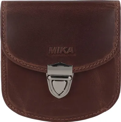 Produktbild von Mika Geldbörse RFID Leder braun ca. 10 x 10 x 2 cm 42225
