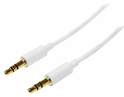 Produktbild von StarTech.com 3.5mm m/m 2m, 3.5mm, 3.5mm, Nickel, 18 g, 22 g