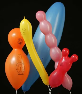 Produktbild von 10er Pack große Figuren-Luftballons