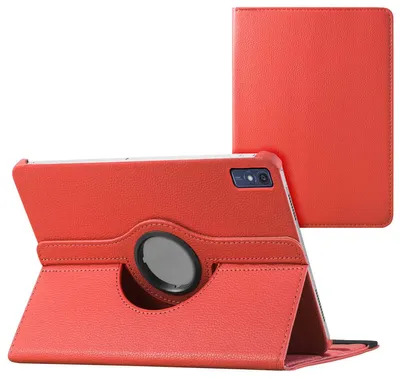 Productafbeelding van imoshion 360° draaibare Bookcase voor de Lenovo Tab P12 - Rood
