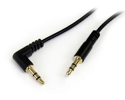 Immagine prodotto di StarTech.com MU3MMSRA, 3,5 mm, maschio, 3,5 mm, maschio, 0,91 m, nero