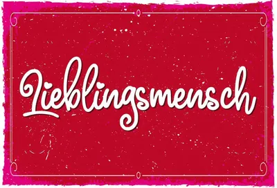 Produktbild von vianmo Holzschild 12x18 cm Lieblingsmensch