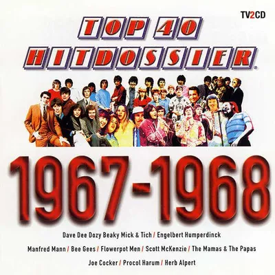 Produktbild von Top 40 Hitliste 1967-1968