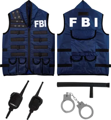 Obrázek produktu pro Sada FBI s vestou a doplňky, velikost:128