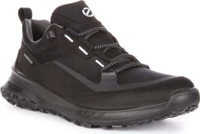 Produktbild von Ecco Ult Trn Herren Nubuk Leder Textil Wandern Turnschuhe Schwarz – undefined / Schwarz Schwarz