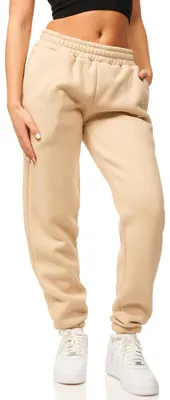 Produktbild von DAILY Baumwolle Damen Jogginghose im Straight-Fit als Lange Trainingshose Sweatpants Damen Freizeithose mit Bündchen aus Baumwolle