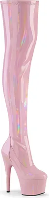 Produktbild von ADORE-3000HWR Damen Boots von Pleaser, Rosa  , EU 41, US 11