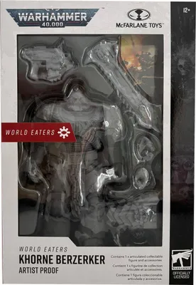 Produktbild von Warhammer 40000, World Eaters, Khorne Berzerker, Artist Proof, 10938, Actionfigur, Sammelfigur, McFarlane