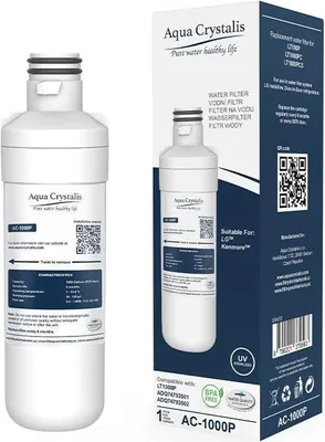 Produktbild von AQUA CRYSTALIS AC-1000P Wasserfilter für LG Kühlschränke