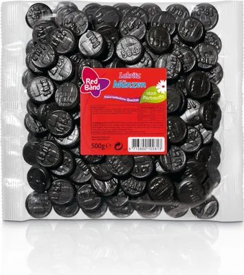 Obrázok produktu pre Red Band sladké drievko mince aromatické intenzívne bez farbív 500g