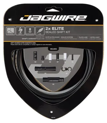 Zdjęcie produktu dla Jagwire SCK000, Rowerowa linka zmiany biegów, Stal, Czarny, 3200 mm