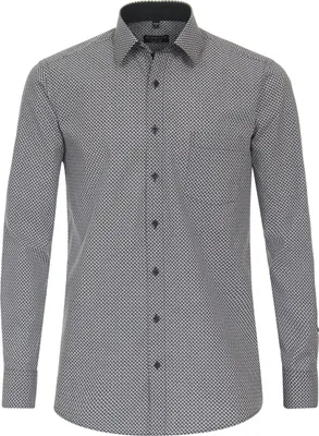 Productafbeelding van REDMOND Oversized langarmshirt met borstzak, zwart, maat 6XL