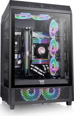Immagine prodotto di Thermaltake CA-1X1-00M1WN-00 Thermaltake The Tower 500 Black ATX