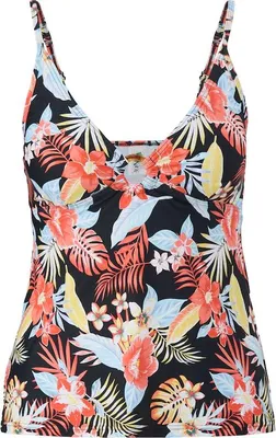 Produktbild von s.Oliver Tankini-Top Marika schwarz-bedruckt Größe 36 Cup C/D